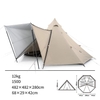 Naturehike NH20ZP013 Lều Cắm Trại 3-4 Người Pyramid Tent