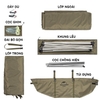 Naturehike NH21ZP009 Lều Cắm Trại 4 Người Automatic Family Cabin - ảnh 6 | ProCamping.vn