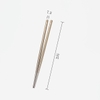 Keith Titanium Chopsticks TI5661/ TI5662/ TI5663/ TI5664 Đũa Tròn Siêu Nhẹ (Đôi)