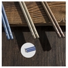 Keith Titanium Chopsticks TI5661/ TI5662/ TI5663/ TI5664 Đũa Tròn Siêu Nhẹ (Đôi)