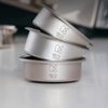 Keith Titanium Ti3671 / Ti3681 Rổ Lọc Cà Phê Espresso Cắm Trại Dùng Cho Tay Cầm Portafilter (cup đôi)