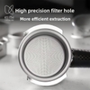 Keith Titanium Ti3671 / Ti3681 Rổ Lọc Cà Phê Espresso Cắm Trại Dùng Cho Tay Cầm Portafilter (cup đôi)