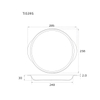 Keith Titanium Ti5392 - Ti5395 Đĩa Ăn Có Tay Cầm