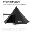 Blackdog BD-ZP008 Lều Cắm Trại Du Lịch Large Pyramid Tent