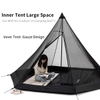 Blackdog BD-ZP003 Lều Cắm Trại Glamping 3-4 Người Lục Giác Kim Tự Tháp Pyramid Tent - ảnh 9 | ProCamping.vn