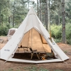 Naturehike NH20ZP002 Lều cắm trại kim tự tháp cotton Profound 9.6 cotton pyramid tent - ảnh 7 | ProCamping.vn