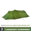 Naturehike Lều đường hầm cho 2-3 người Opalus tent for 2-3 people NH17L001-L NH20ZP001