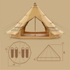 Naturehike Lều Cắm Trại Mông Cổ Glamping – Bộ Sưu Tập Con Đường Tơ Lụa - ảnh 2 | ProCamping.vn