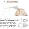 Naturehike Ango Lều Tự Bung 3 người Kèm Tăng Cắm Trại - ảnh 3 | ProCamping.vn