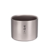 Snowpeak Ly Titanium 2 Lớp Giữ Nhiệt Ti-Double M200 – M400 Stacking Mug 200ml – 400ml