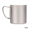 Snowpeak Ly Thép Không Gỉ Cách Nhiệt 2 Lớp Giữ Nhiệt Tốt Cắm Trại Du Lịch Ti-Double 200 – 450ml Mug