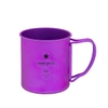 Snowpeak Ly Titan Siêu Bền Và Siêu Nhẹ Cắm Trại Du Lịch Ti-Single 450Ml Anodized Cup