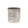 Ly Titan Siêu Bền Và Siêu Nhẹ Cắm Trại Du Lịch Snowpeak Titanium Single Cup 600ml