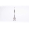 Muỗng Cắm Trại Keith Titanium Spork with Bottle Opener treo móc, nhìn nghiêng mặt nĩa