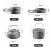 Naturehike Bộ Nồi Nhôm Cắm Trại Cao Cấp CNK2450CF010