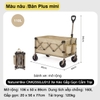 NatureHike CNK2350JJ012 Xe Kéo Siêu Gấp Gọn Cắm Trại Dã Ngoại Đa Năng ( 110L - 250L )