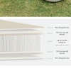 Naturehike Đệm Hơi Glamping Cao Cấp Gia Đình Cắm Trại Kèm Bơm CNK2550WS039