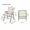 Naturehike Ghế Gấp Cắm Trại Điều Chỉnh Độ Cao CNK2550JJ010
