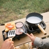 Naturehike Bếp Ga Đôi Gấp Gọn Glamping NH22RJ003