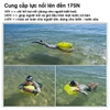Naturehike Phao Bơi 18L - 25L Kết Hợp Túi Khô Đựng Đồ Chống Nước ( mẫu 2026 - 2 ngăn khí - 4 lớp ) NH17S001-G