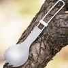 Naturehike Thìa Dĩa Gấp Gọn Titanium Cắm Trại NH18C001-J