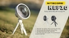 Nitecore Quạt Đa Năng Tích Hợp Đèn Cắm Trại NEF10