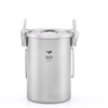 Keith Nồi Áp Suất Titanium Multi-function Cooker nắp gài khóa hai bên, quai xách gập