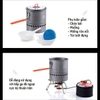 Naturehike Nồi Nấu Cắm Trại Tiết Kiệm Nhiên Liệu Camping Energy Saving Pot