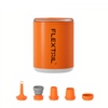 Máy bơm hơi lều đệm gối hơi cắm trại đa năng TINY PUMP 2X hút chân không kiêm đèn dã ngoại