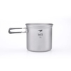 Nồi Keith Titanium Casserole quai gập, chụp thẳng nền trắng