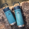 Bình Giữ Nhiệt Cắm Trại Stanley Insulated Iceflow Flip Straw Water Bottle 650Ml