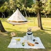 Naturehike Thảm Picnic Gấp Gọn 100% Cotton Sành Điệu ( Canvas picnic mat )