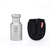 Keith Titanium Bình đựng nước kèm bao xốp cách nhiệt ( 400ml ) Ti3030