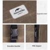 Naturehike NH21YW125 Túi Đựng Đèn Gas Cắm Trại Vải Canvas - Nâu Đen -
