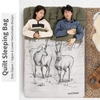 Naturehike Túi ngủ đôi cắm trại Thickened Cotton Warm