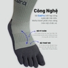 Vultura Vớ Trekking 5 Ngón Chân Coolmax Cổ Cao 5-toe Socks VTR-SC2501