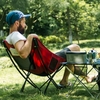Naturehike Ghế xếp YL04 cắm trại có tựa lưng Portable Folding Moon Chair NH18X004