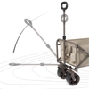 Naturehike NH19PJ001 Xe Kéo Đồ Đa Năng – Bánh lớn Cắm Trại Folding Trolley