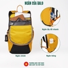 Yuzi Daypack Modern YZ12 Balo Sử Dụng Hàng Ngày Công Nghệ Lưới MeshTex