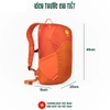 Yuzi Ultralight YZ15 Balo Leo Núi Cắm Trại Dung Tích 15 Lít