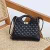 Túi Chanel 31 Mini Bag Da Bê Màu Đen Size 20cm