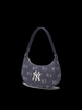 Túi Hobo Denim MLB Monogram New York Yankees Da Bò