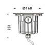 Inground Light ST2160R1*a-B4-Y