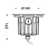 Inground Light ST2180R1*a-B4-Y