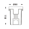 Inground Light ST2095R1*a-A1-Y