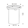 Inground Light ST2116S2-1
