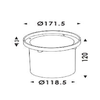 Inground Light ST2186R1-36