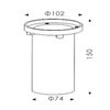 Inground Light ST2116S4