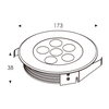 Inground Light ST2173R2*a-A3-X-09