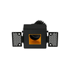 Adjustable Square Trimless Frames